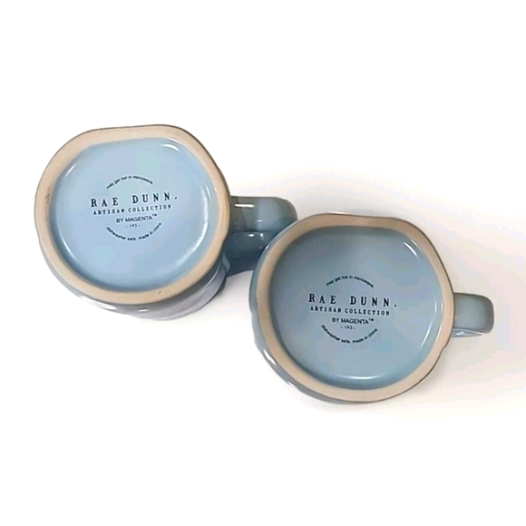 Rae Dunn wedding collection 19.5 ounce Mug set, I DO & SOMETHING BLUE coffee - Picture 5 of 5